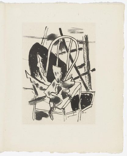 Fernand Lger, Composition, Du Cubisme, Etching