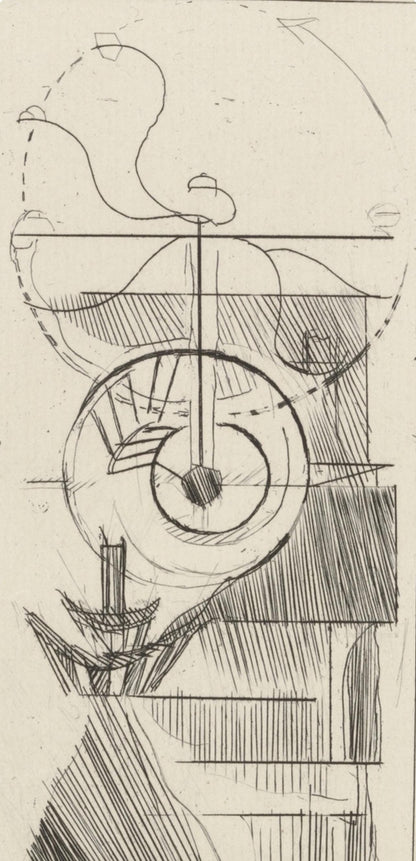 Marcel Duchamp, Composition, Du Cubisme, Etching
