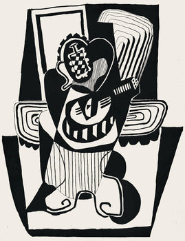 Pablo Picasso, Composition (Monod 10485), Hlne Chez Archive De Illustrations De Pablo Picasso,