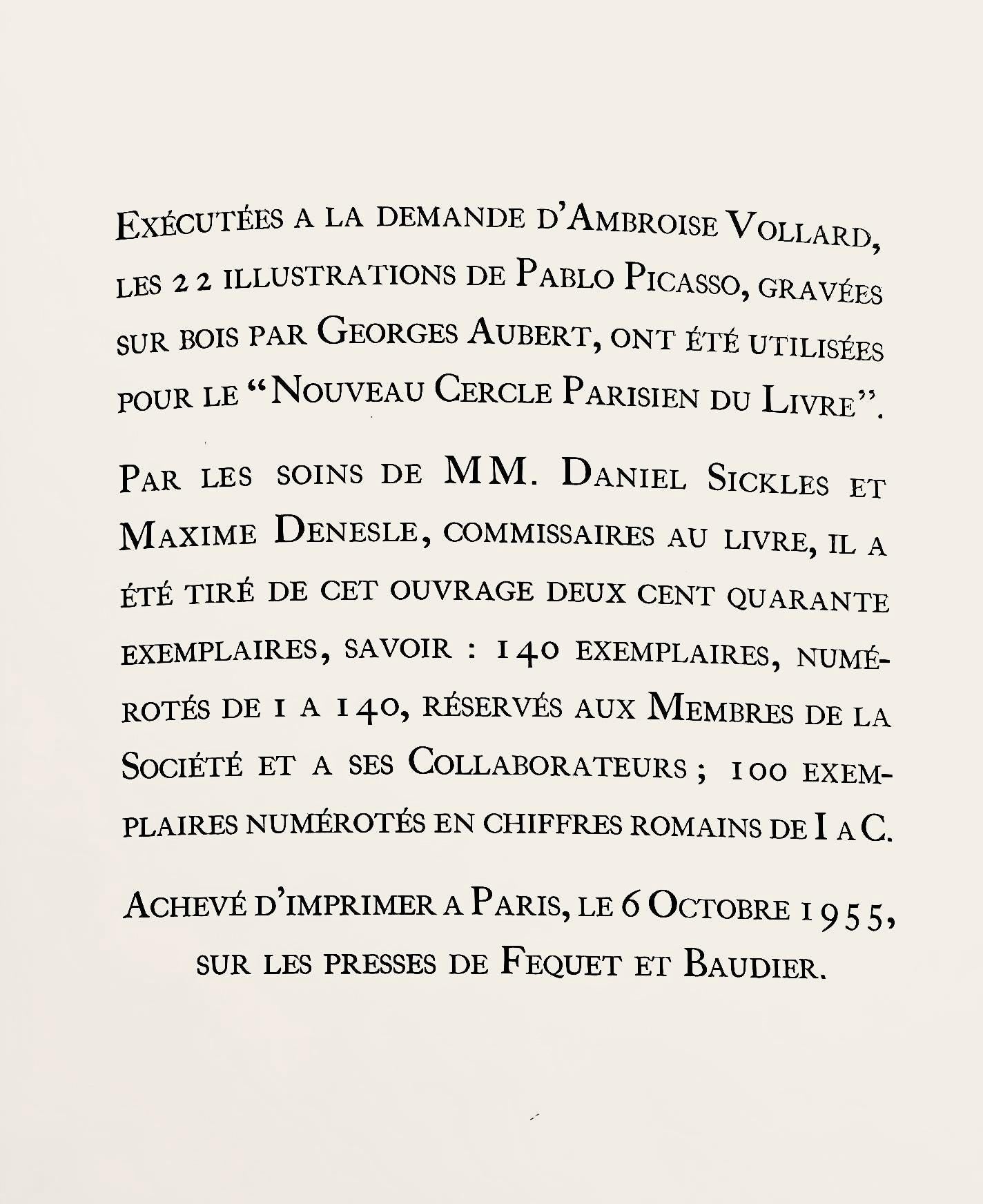 Pablo Picasso, Composition (Monod 10485), Hlne Chez Archive De Illustrations De Pablo Picasso,
