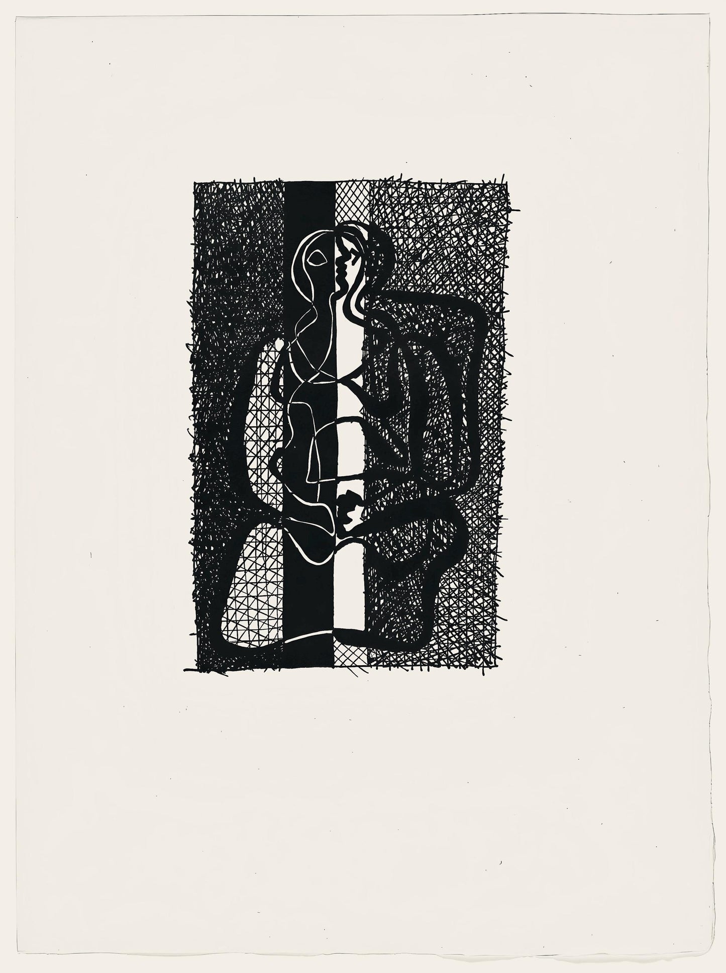 Pablo Picasso, Composition (Monod 10485), Hlne Chez Archive De Illustrations De Pablo Picasso,