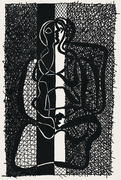 Pablo Picasso, Composition (Monod 10485), Hlne Chez Archive De Illustrations De Pablo Picasso,