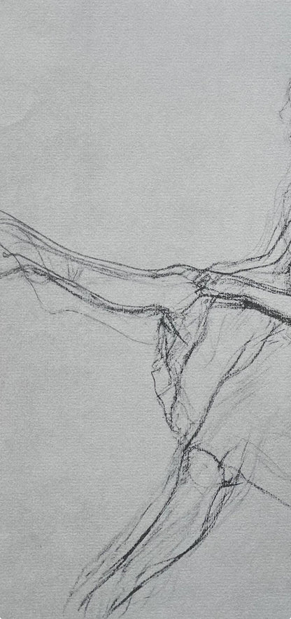 Edgar Degas, Seated Dancer, Removing Her Slipper, Ten Ballet Sketches, Lithograph