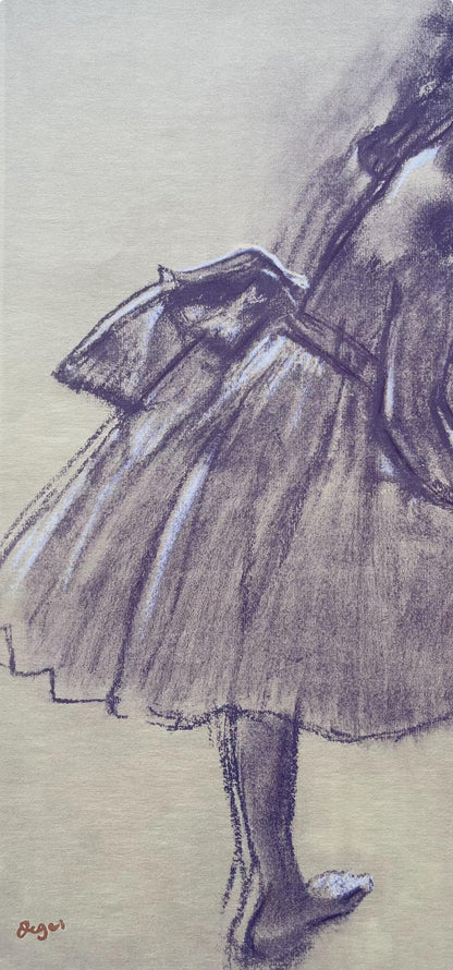 Edgar Degas, Dancer Standing, In Profile, Ten Ballet Sketches, Lithograph