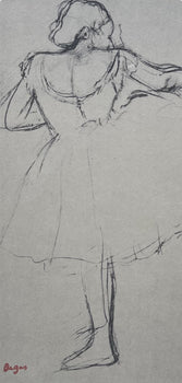 Edgar Degas, Dancer At The Bar, Ten Ballet Sketches, Lithograph