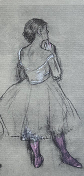 Edgar Degas, Three Dancers, Lithograph