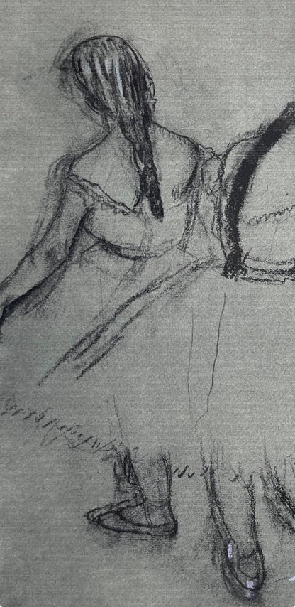 Edgar Degas, Three Dancers, Lithograph