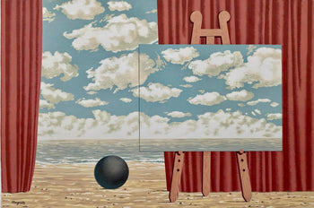 Ren Magritte, La Belle Captive, Les Enfants Trouvs De Magritte, Lithograph