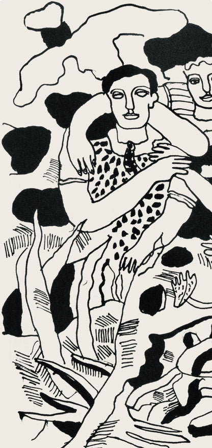 Fernand Lger, Composition, Cirque, Lithographies Originales, Lithograph