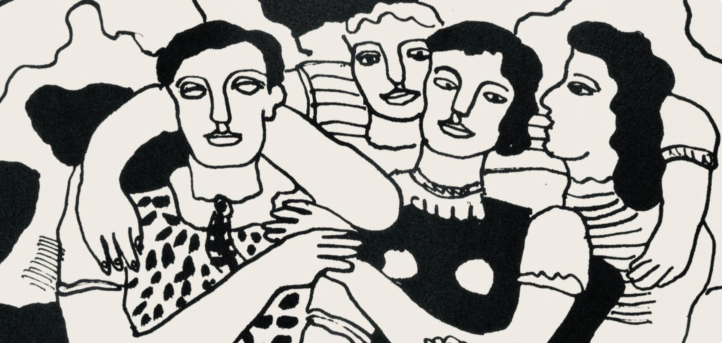 Fernand Lger, Composition, Cirque, Lithographies Originales, Lithograph