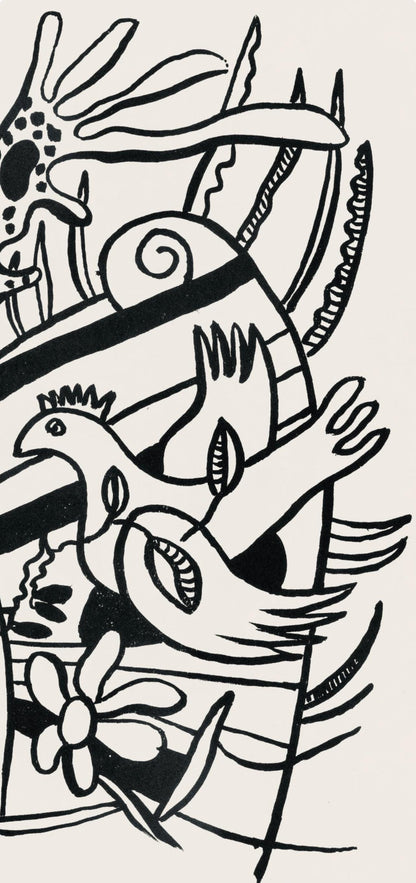 Fernand Lger, Composition, Cirque, Lithographies Originales, Lithograph