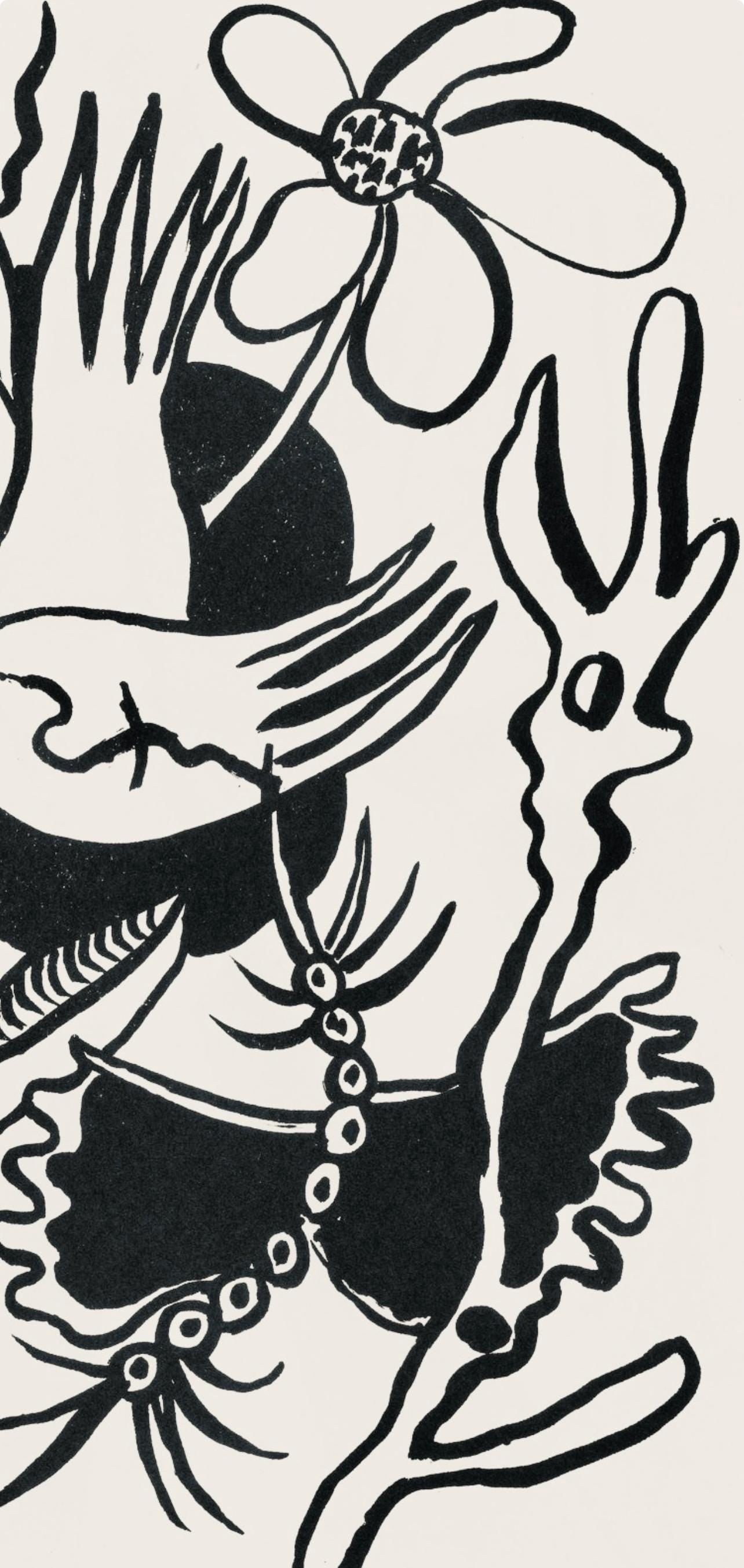 Fernand Lger, Composition, Cirque, Lithographies Originales, Lithograph