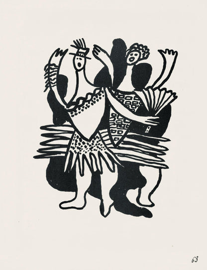 Fernand Lger, Composition, Cirque, Lithographies Originales, Lithograph
