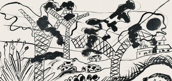Fernand Lger, Composition, Cirque, Lithographies Originales, Lithograph