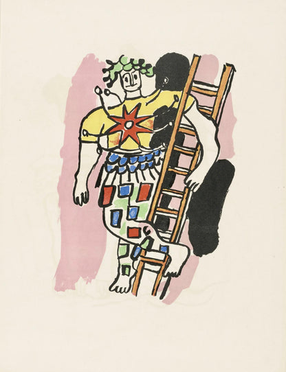Fernand Lger, Composition, Cirque, Lithographies Originales, Lithograph