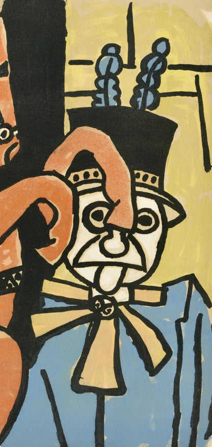 Fernand Lger, Composition, Cirque, Lithographies Originales, Lithograph