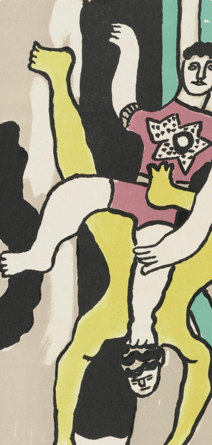 Fernand Lger, Composition, Cirque, Lithographies Originales, Lithograph