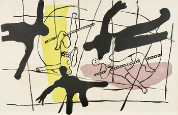 Fernand Lger, Composition, Cirque, Lithographies Originales, Lithograph