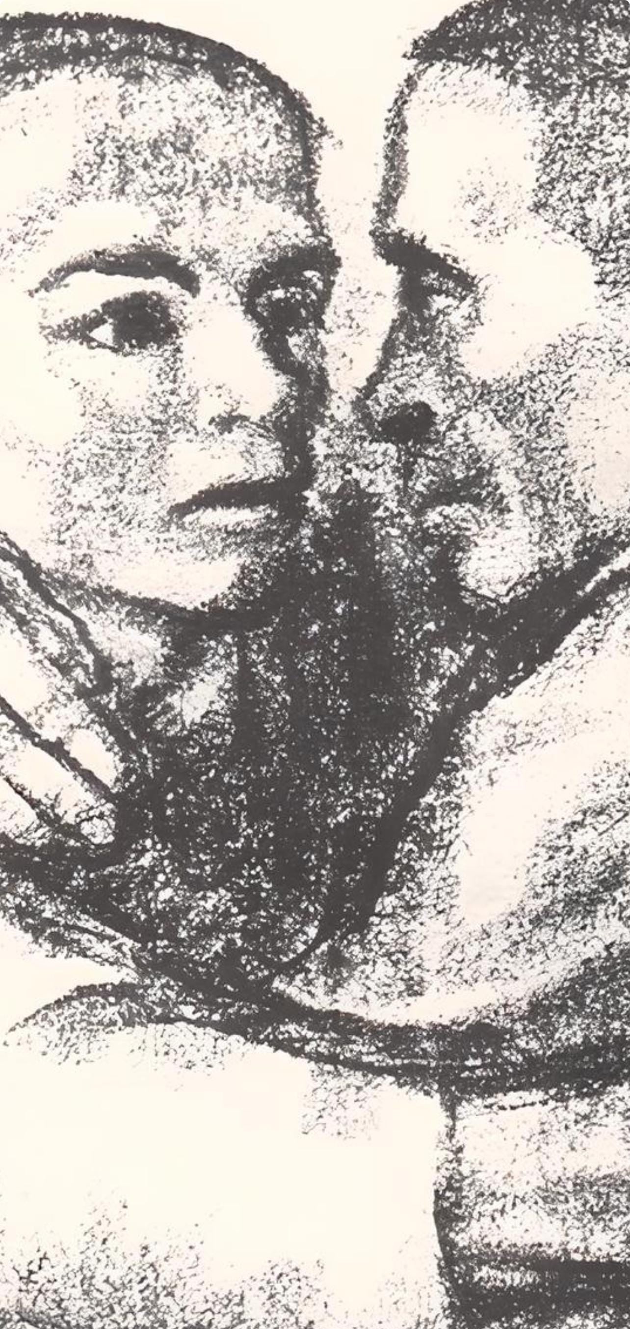 Kthe Kollwitz, Brotherhood (Verbrderung), Lithograph