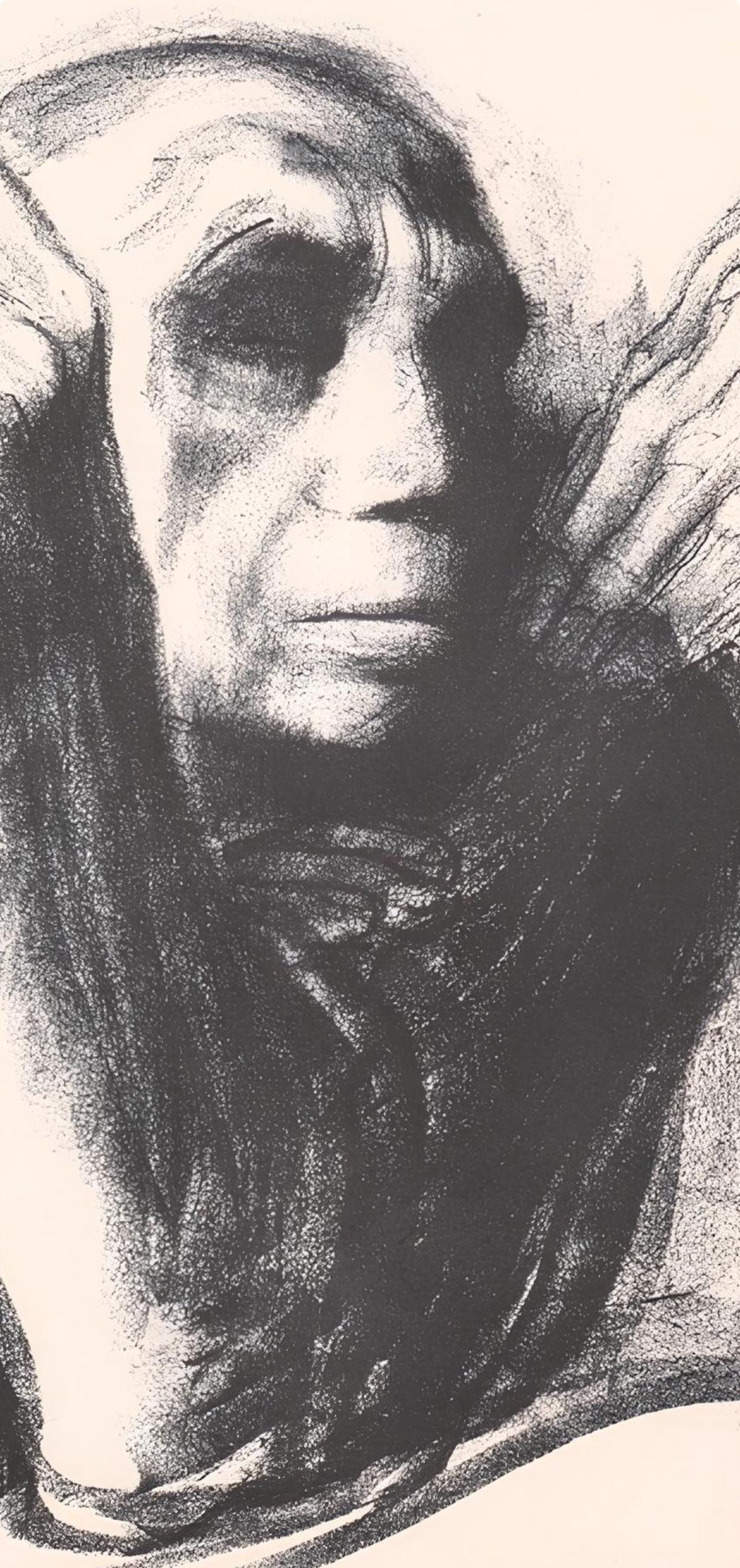 Kthe Kollwitz, Call Of Death (Ruf Des Todes), Lithograph