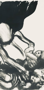 Kthe Kollwitz, Death Grabbing At A Group Of Children (Tod Greift In Eine Kinderschar), Lithograph