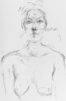 Alberto Giacometti, Composition, Derrire Le Miroir, Lithograph