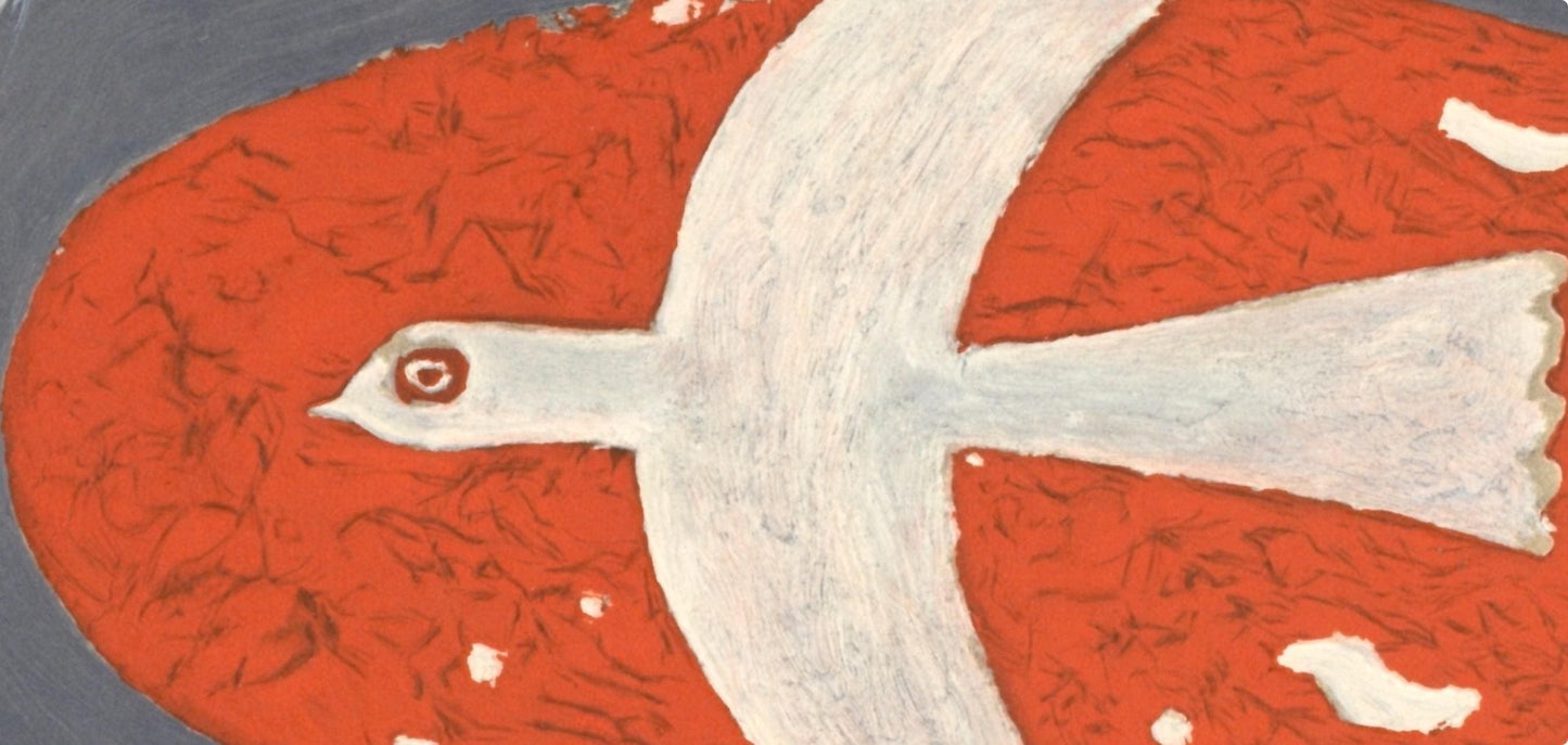 Georges Braque, Composition, Derrire Le Miroir, Lithograph