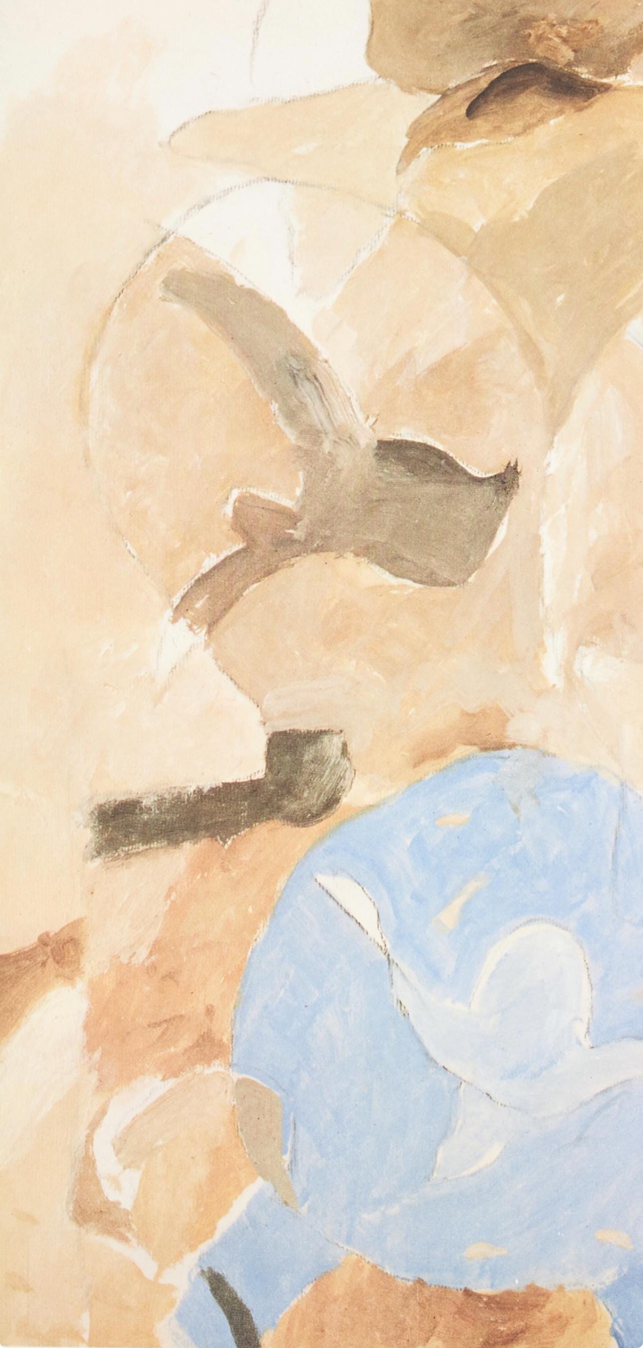 Georges Braque, Composition, Derrire Le Miroir, Lithograph