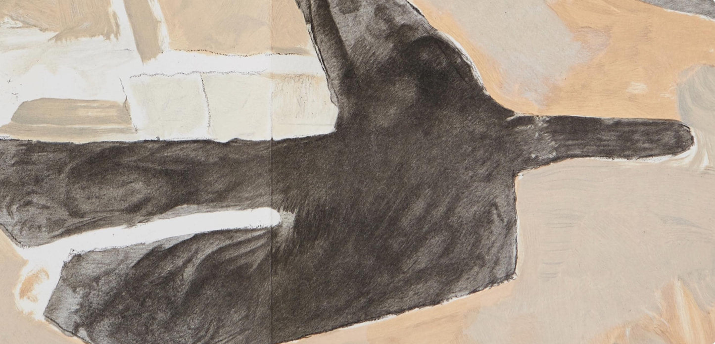 Georges Braque, Composition, Derrire Le Miroir, Lithograph