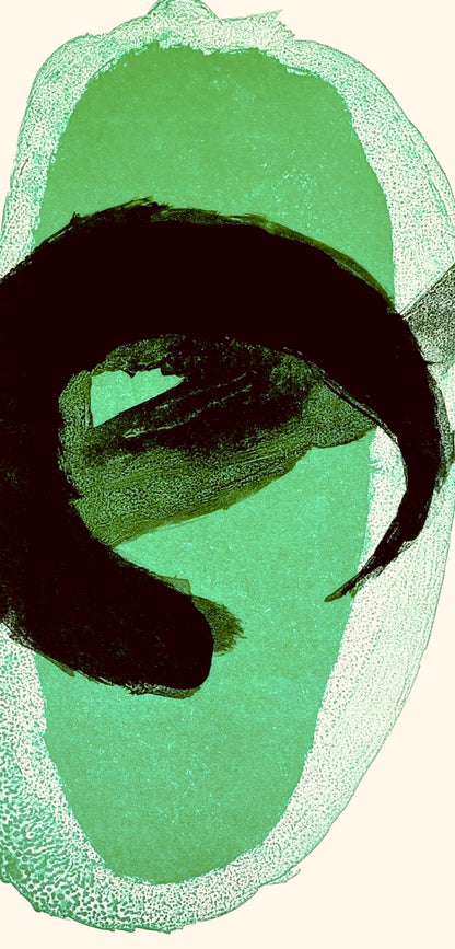 Joan Mir, Yellow And Green (Mourlot 298, 300), Derrire Le Miroir, Lithograph