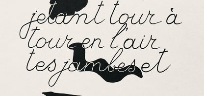 Georges Braque, Composition, Derrire Le Miroir, Lithograph