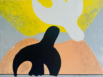 Georges Braque, Composition, Derrire Le Miroir, Lithograph