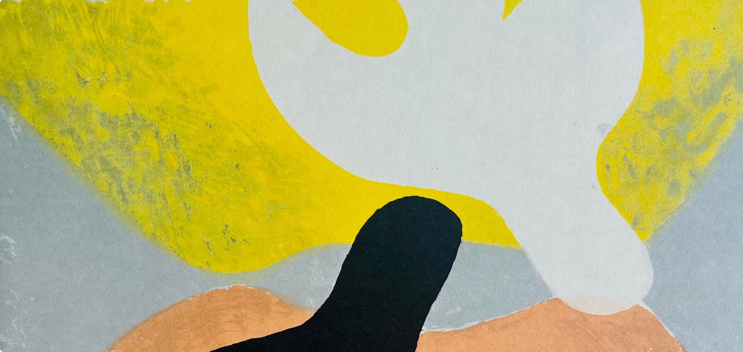 Georges Braque, Composition, Derrire Le Miroir, Lithograph