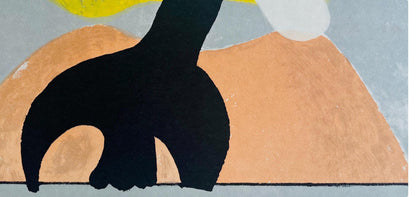 Georges Braque, Composition, Derrire Le Miroir, Lithograph