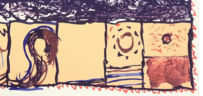 Pierre Alechinsky, Composition, Derrire Le Miroir, Lithograph