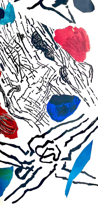 Jean Bazaine, Composition, Derrire Le Miroir, Lithograph