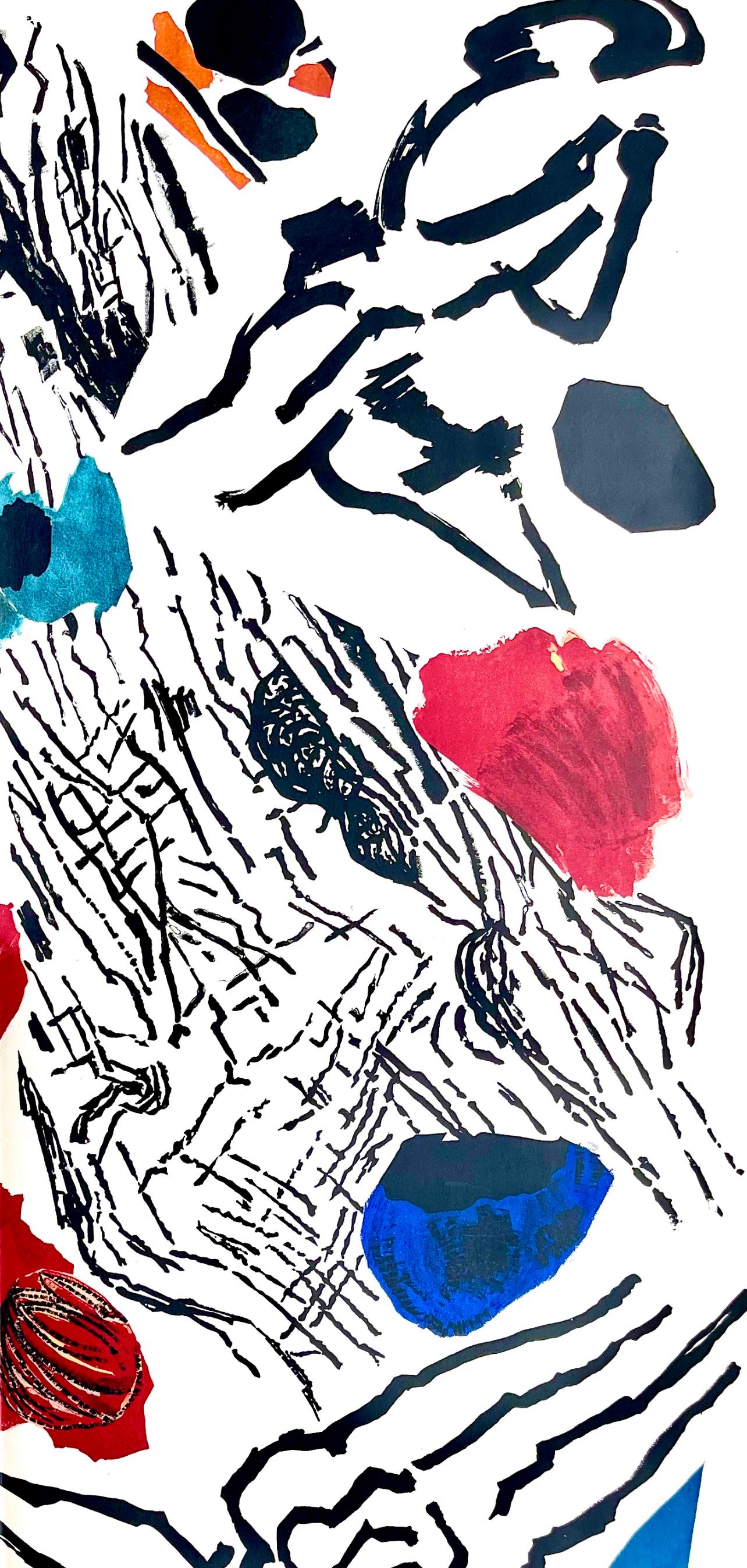 Jean Bazaine, Composition, Derrire Le Miroir, Lithograph