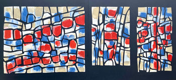 Raoul Ubac, Composition, Derrire Le Miroir, Lithograph