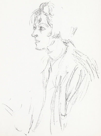 Alberto Giacometti, Composition, Derrire Le Miroir, Lithograph