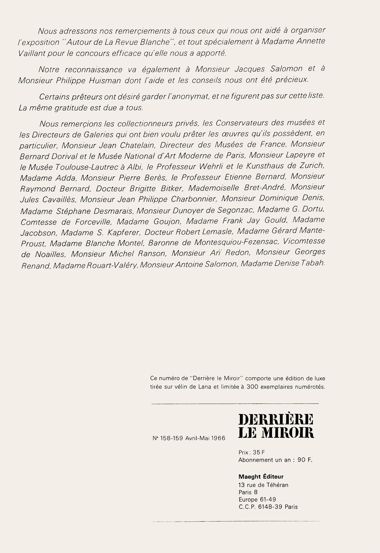 Pierre Bonnard, Composition, Derrire Le Miroir, Lithograph