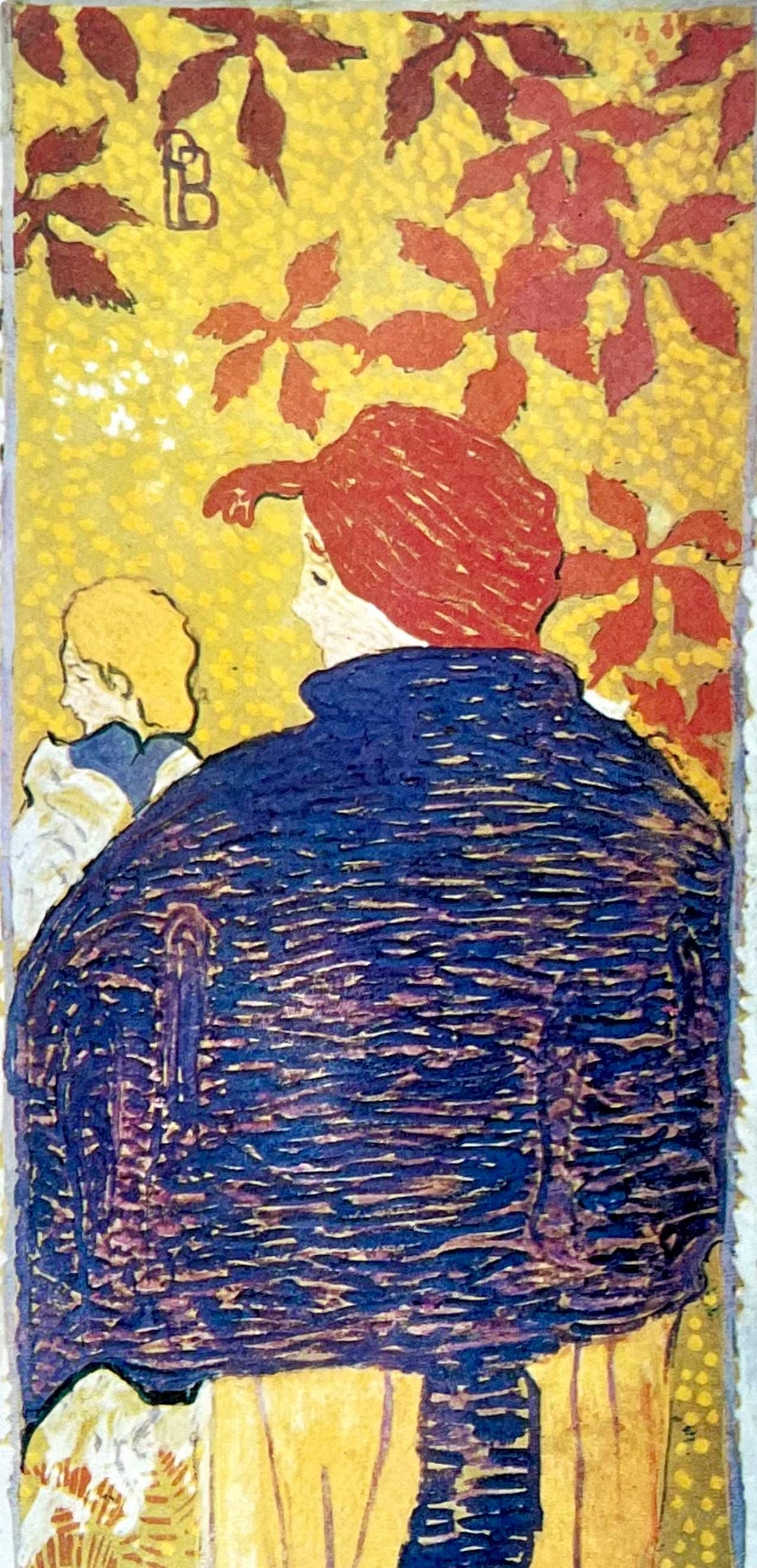 Pierre Bonnard, Composition, Derrire Le Miroir, Lithograph