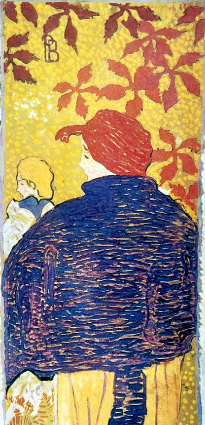 Pierre Bonnard, Composition, Derrire Le Miroir, Lithograph