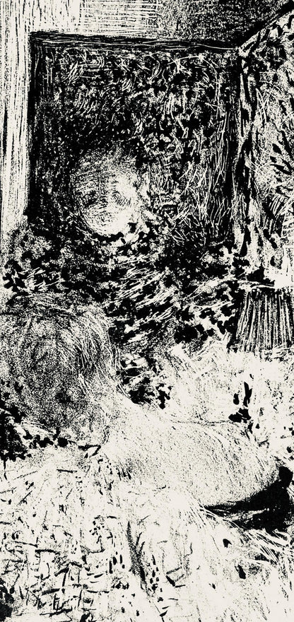 Douard Vuillard, Intimite, Derrire Le Miroir, Lithograph