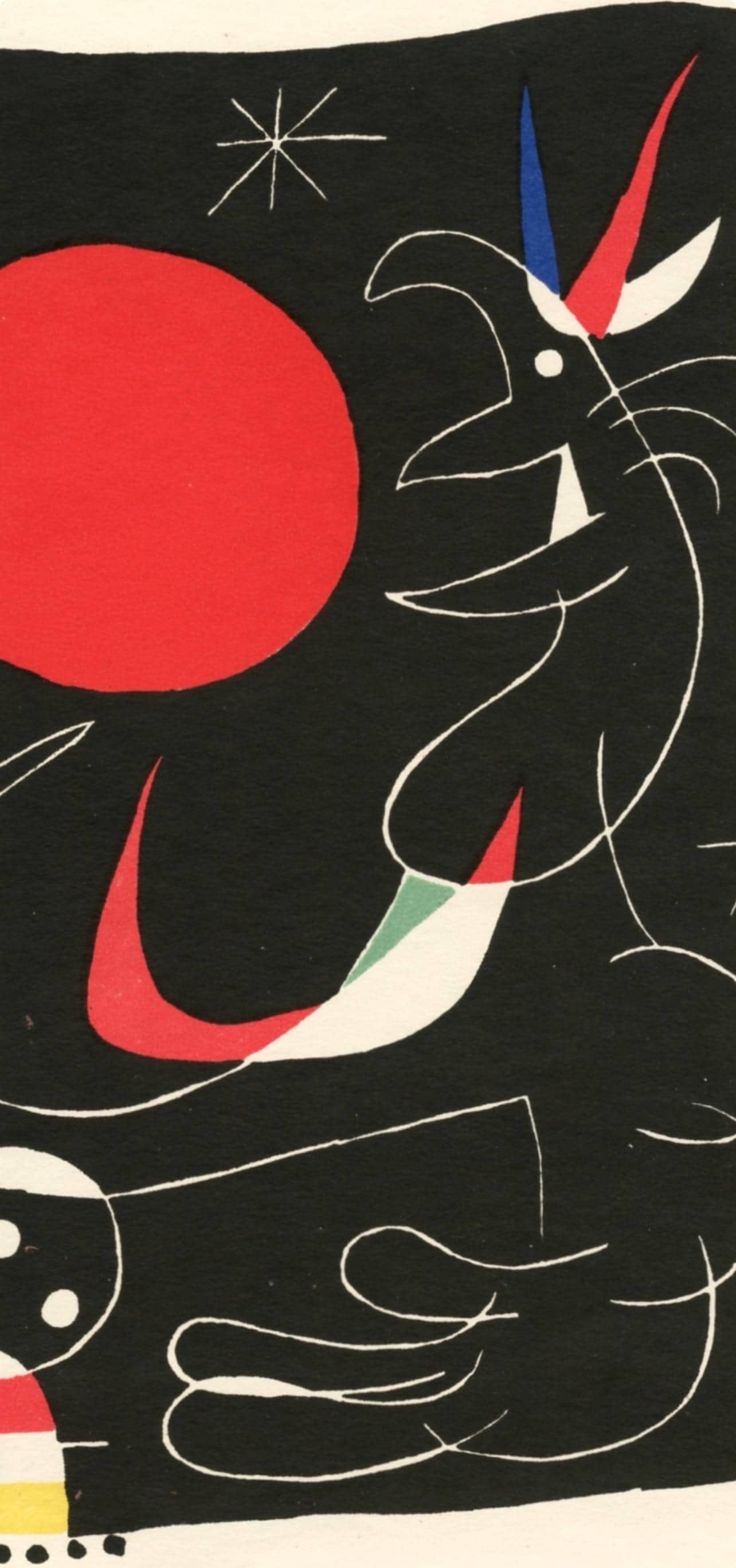 Joan Mir, Composition (Cramer 39), Joan Mir, Lithograph