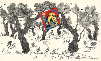 Joan Mir, Jacques Prvert, Composition (Cramer 39), Joan Mir, Lithograph