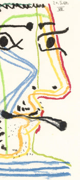 Pablo Picasso, Composition, Le Got Du Bonheur (Cramer 148; Bloch 2013), Mixed Media Lithograph
