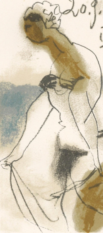 Pablo Picasso, 20.0.64. Iii (Cramer 148), Le Got Du Bonheur, Mixed Media Lithograph