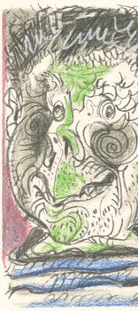 Pablo Picasso, Composition, Le Got Du Bonheur (Cramer 148; Bloch 2013), Mixed Media Lithograph