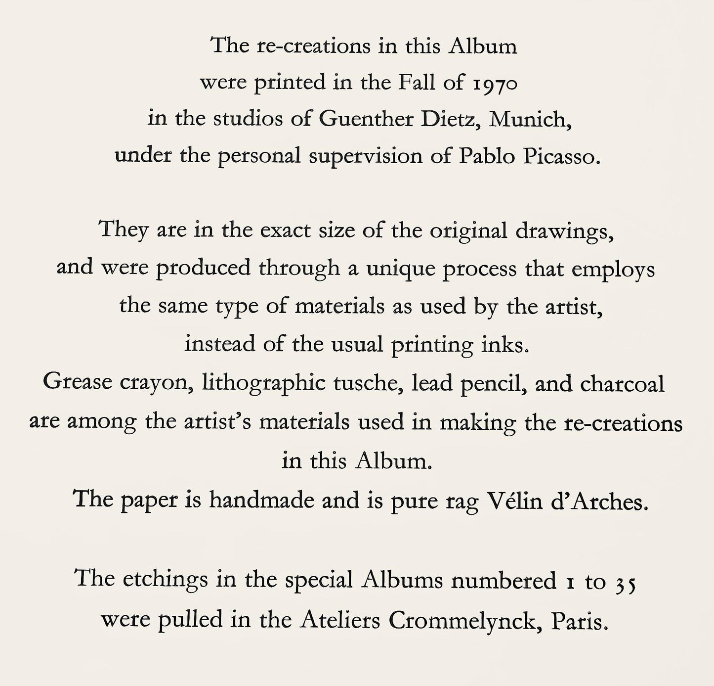 Pablo Picasso, Composition, Le Got Du Bonheur (Cramer 148; Bloch 2013), Mixed Media Lithograph