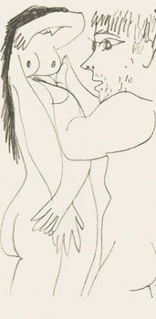 Pablo Picasso, Composition, Le Got Du Bonheur (Cramer 148; Bloch 2013), Mixed Media Lithograph